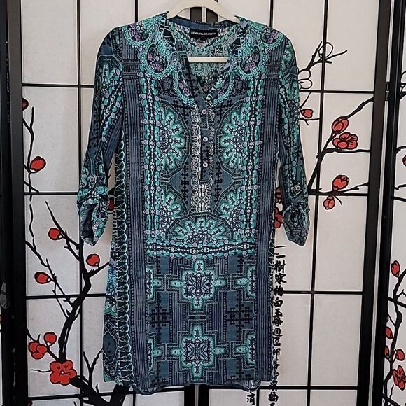 Hemant & Nandita Marche Silk Dress - Picture 3 of 13